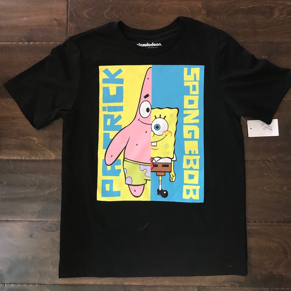 Kids Nickelodeon Tee  BOB and PAT